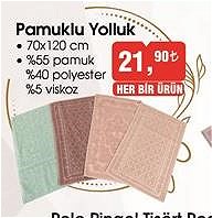 Pamuklu Yolluk 70x12 cm image