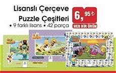 Lisanslı Çerçeve Puzzle Çeşitleri/Adet image