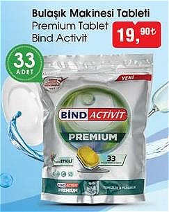 Bind Activit Premium Bulaşık Makinesi Tableti 33 Adet image