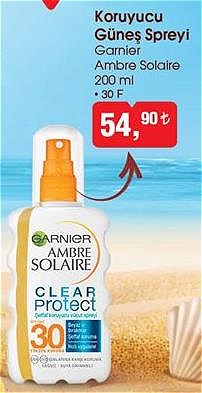 Garnier Ambre Solaire Koruyucu Güneş Spreyi 200 ml 30 F image