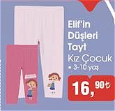 Trt Çocuk Elif'in Düşleri Tayt Kız Çocuk image