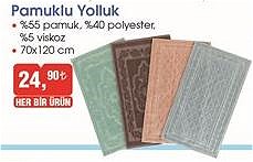 Pamuklu Yolluk 70x120 cm image