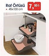 Raf Örtüsü 45x100 cm image