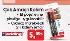 Edding Çok Amaçlı Kalem 2'li image