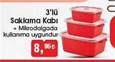 3'lü Saklama Kabı image