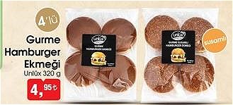 Unlüx Gurme Hamburger Ekmeği 320 g image
