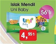 Uni Baby Rafadan Tayfa Islak Mendil 56'lı image