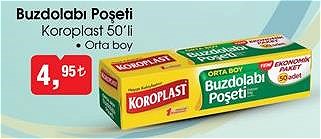 Koroplast Buzdolabı Poşeti 50'li Orta Boy image