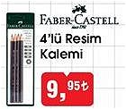 Faber Castell 4'lü Resim Kalemi image