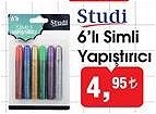 Studi 6'lı Simli Yapıştırıcı image