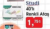 Studi 40'lı Renkli Ataş image