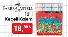 Faber-Castell 12'li Keçeli Kalem image