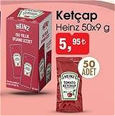Heinz Ketçap 50x9 g image