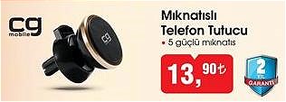 Cg Mobile Mıknatıslı Telefon Tutucu image