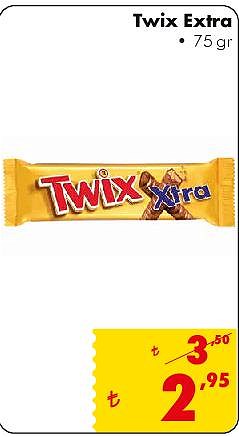 Twix Extra 75 gr image