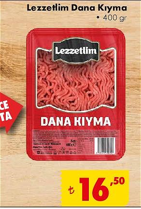 Şok Lezzetlim Dana Kıyma 400 gr