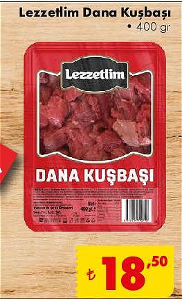 Lezzetlim Dana Kuşbaşı 400 gr image