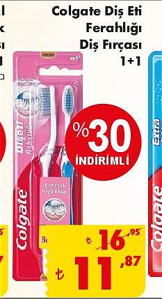 Colgate Diş Eti Ferahlığı Diş Fırçası 1+1 image