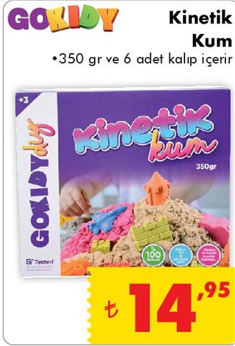 Gokidy Kinetik Kum 350 gr image
