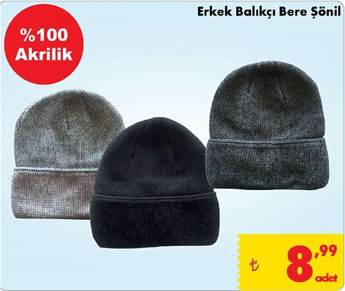 Erkek Balıkçı Bere Şönil image