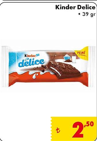 Kinder Delice 39 g image