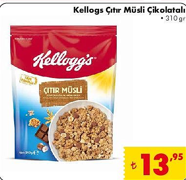 Kellogs Çıtır Müsli Çikolatalı 310 g image