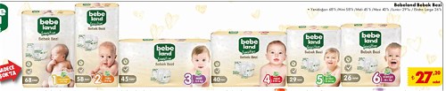Bebeland Bebek Bezi Çeşitleri/Adet image