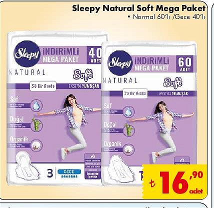 Sleepy Natural Soft Mega Paket Çeşitleri/Adet image