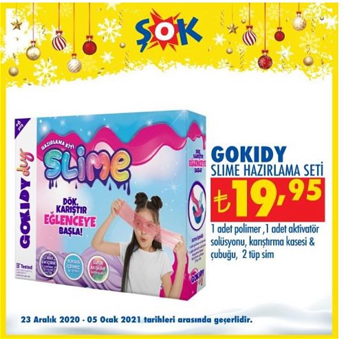 Gokidy Slime Hazırlama Seti image