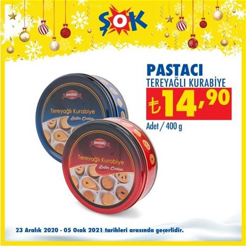 Pastacı tereyağlı Kurabiye 400 g image