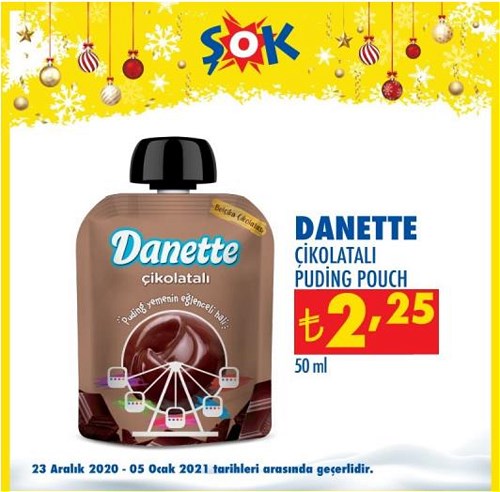 Danette Çikolatalı Puding Pouch 50 ml image