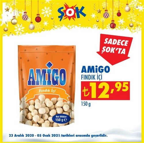 Amigo Fındık İçi 150 g image