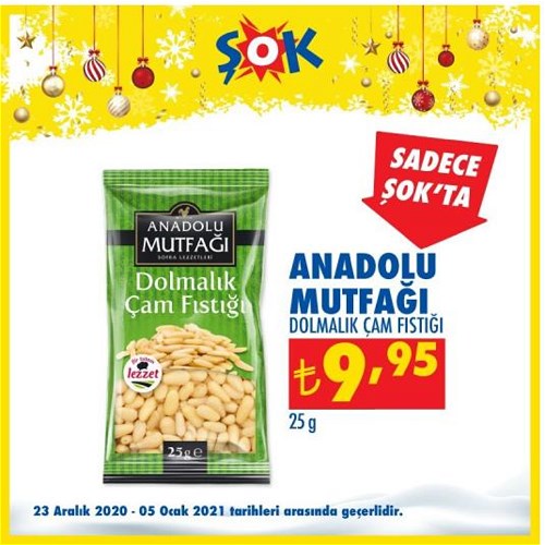 Anadolu Mutfağı Dolmalık Çam Fıstığı 25 g image