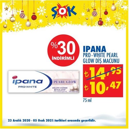 Ipana Pro-White Pearl Glow Diş Macunu 75 ml image