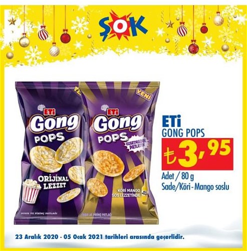 Eti Gong Pops 80 g image