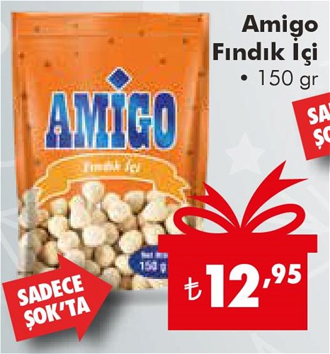 Amigo Fındık İçi 150 g image