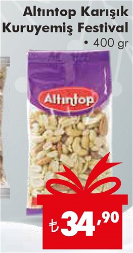 Altıntop Karışık Kuruyemiş Festival 400 g image