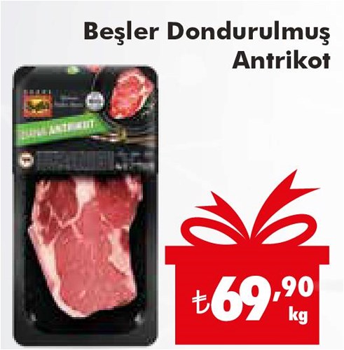 Beşler Dondurulmuş Antrikot 1 kg image