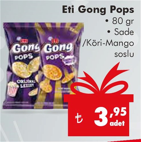 Eti Gong Pops 80 g image