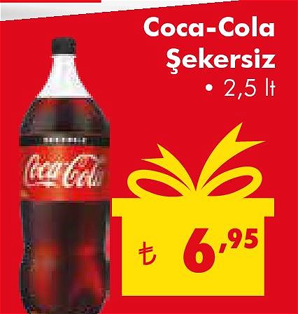 Coca Cola Şekersiz 2,5 l image