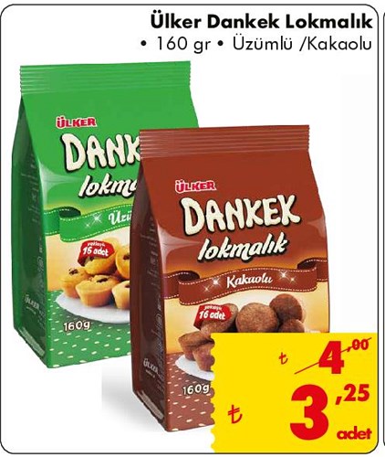 Ülker Dankek Lokmalık 160 gr image