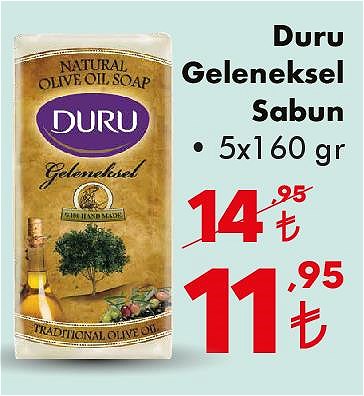 Duru Geleneksel Sabun 5x160 g image