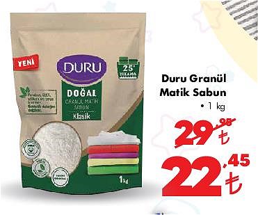 Duru Granül Matik Sabun 1 kg image