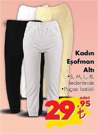 Kadın Eşofman Altı image