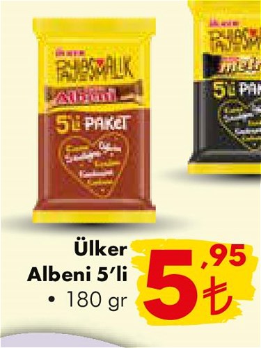 Ülker Albeni 5'li 180 g image