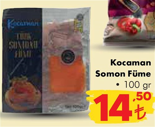 Kocaman Somon Füme 100 gr image