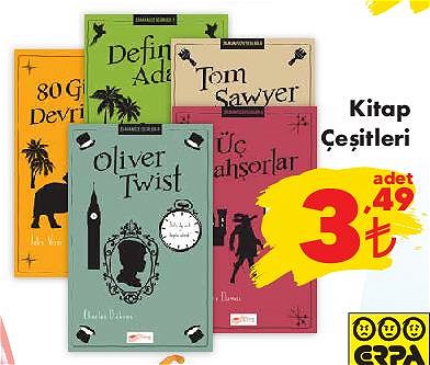 Kitap Çeşitleri/Adet image