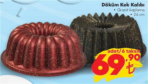 Döküm Kek Kalıbı 26 cm image