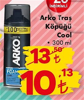 Arko Traş Köpüğü Cool 300 ml image