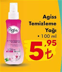 Agiss Temizleme Yağı 100 ml image